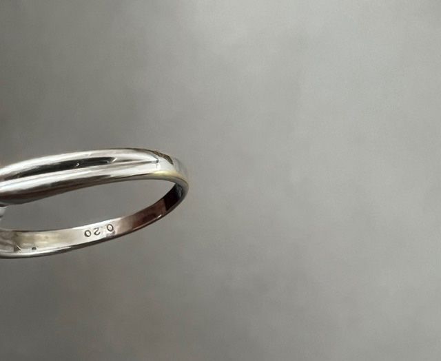 Anelli: 750 Weissgold mit ein Diamanten 0.2ct – Usato da Neerach venduto da romiping 6