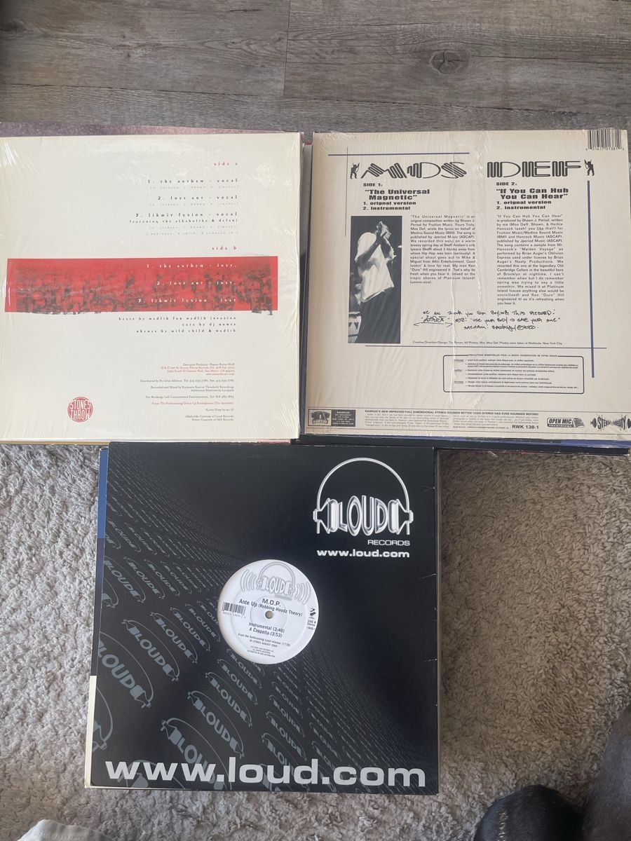 Dischi in vinile: 3x US Hiphop Maxis / Paket 3 – Nuovo (secondo la descrizione) da Dagmersellen venduto da stonefinger 1