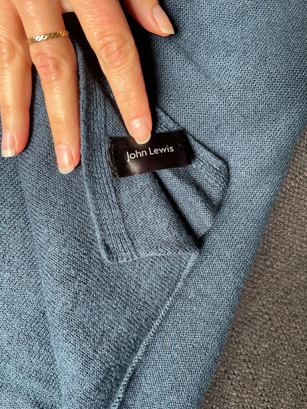 Foulards, Tücher & Schals: Sciarpa verdone / blu marca John Lewis - Unisex – Neu (gemäss Beschreibung) aus Meilen von val_tsv8 2