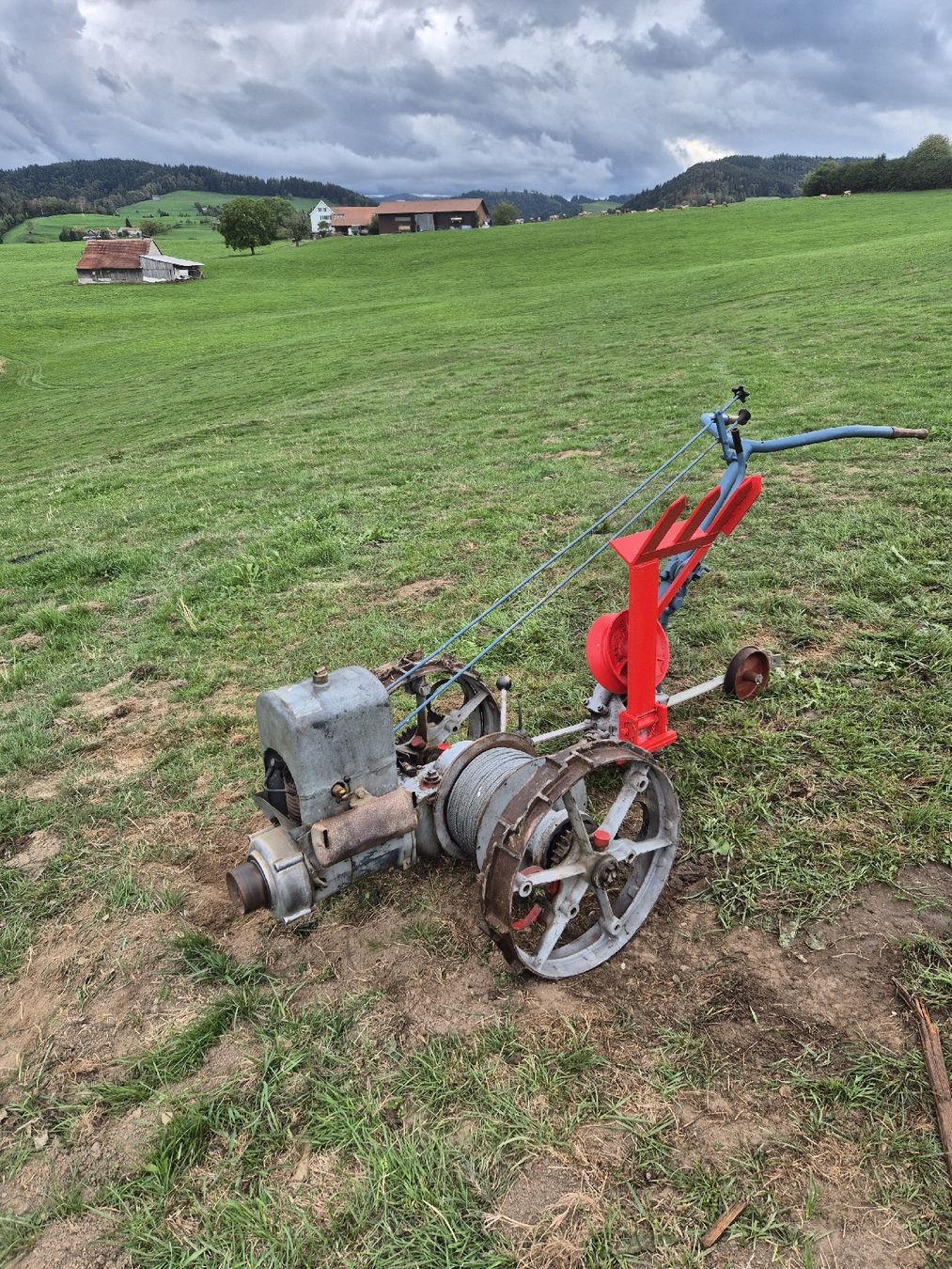 Grunder Trattori: Grunder mit Seilwinde – Usato da Egg (Flawil) venduto da Remofunk12 1
