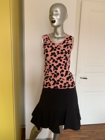 AKRIS: OVP - Edles rosa Top mit Kaufetikette NP 440, Gr. 38
