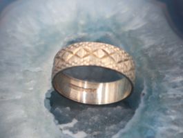 925 Silber RING Vintage Gr. 56 - Schönes Design