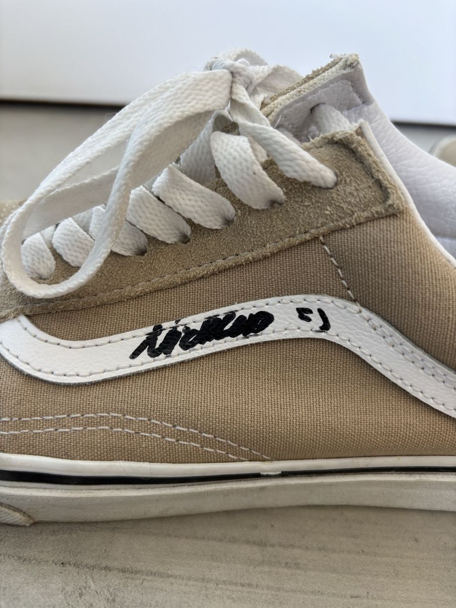 Vans Scarpe da uomo: Vans beige, Gr. 39 mit exclusive NICKLESS Unterschrift – Usato da Steinmaur venduto da aly_mhs6 3