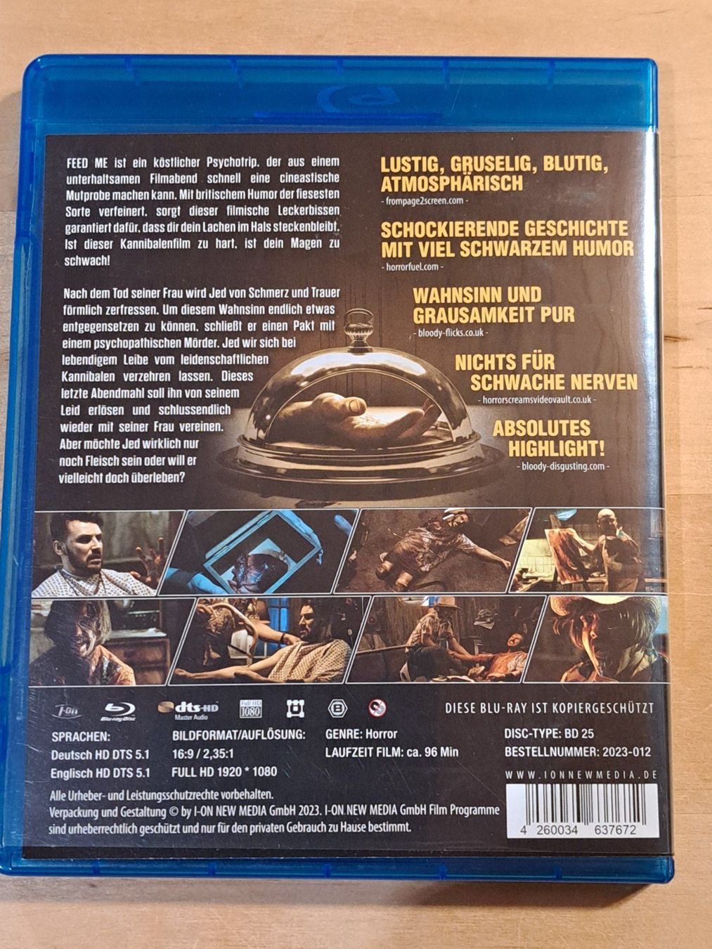 Tutti i DVDs: Blu-ray FEED ME, Uncut Edition – Nuovo (secondo la descrizione) da Unterseen venduto da Kanica 1