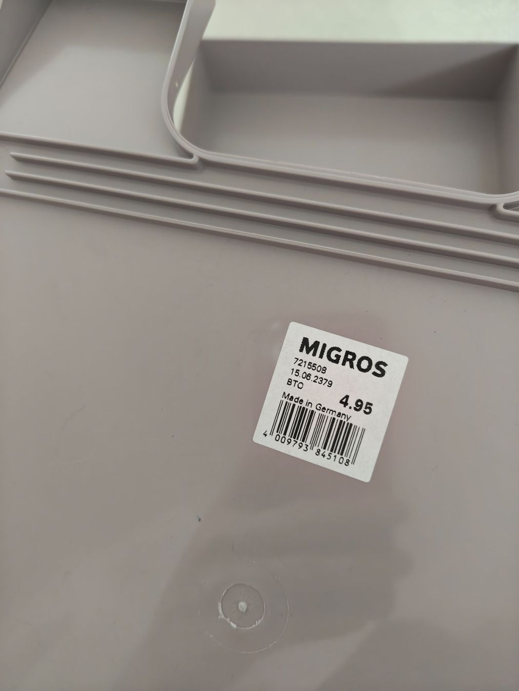 Migros Behälter & Ähnliches: Ablagefächer 3er Set grau/flieder – Gebraucht aus Orpund von zovi01 2