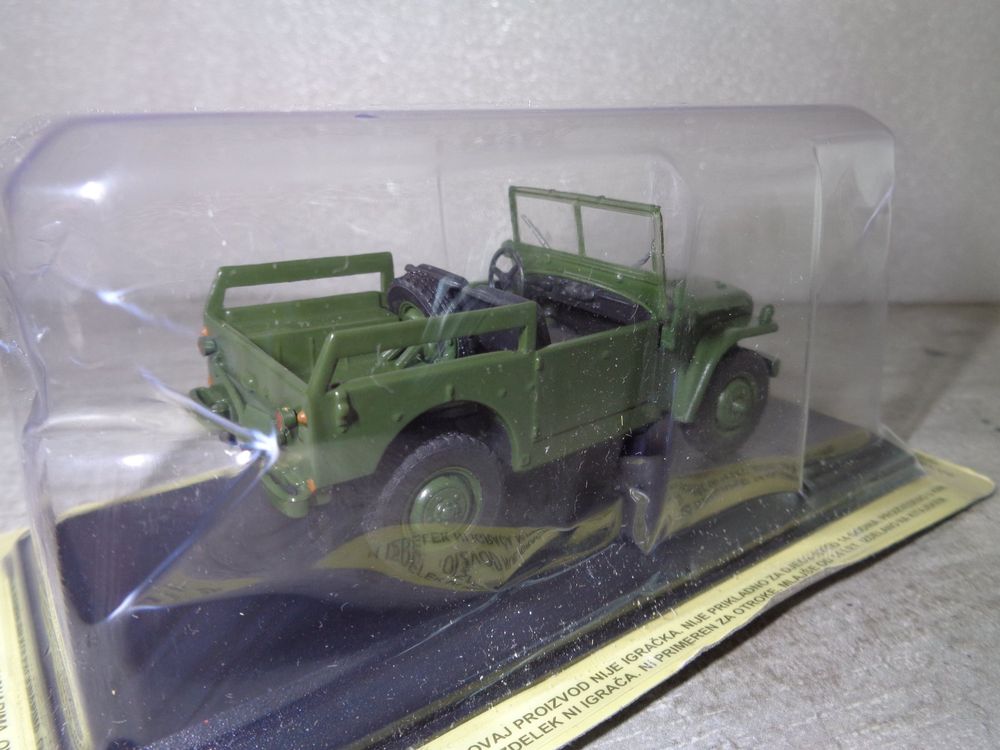 Voiture Miniature 1/43 Old Cars - Fiat Campagnola Militaire Verte - Diecast Italie