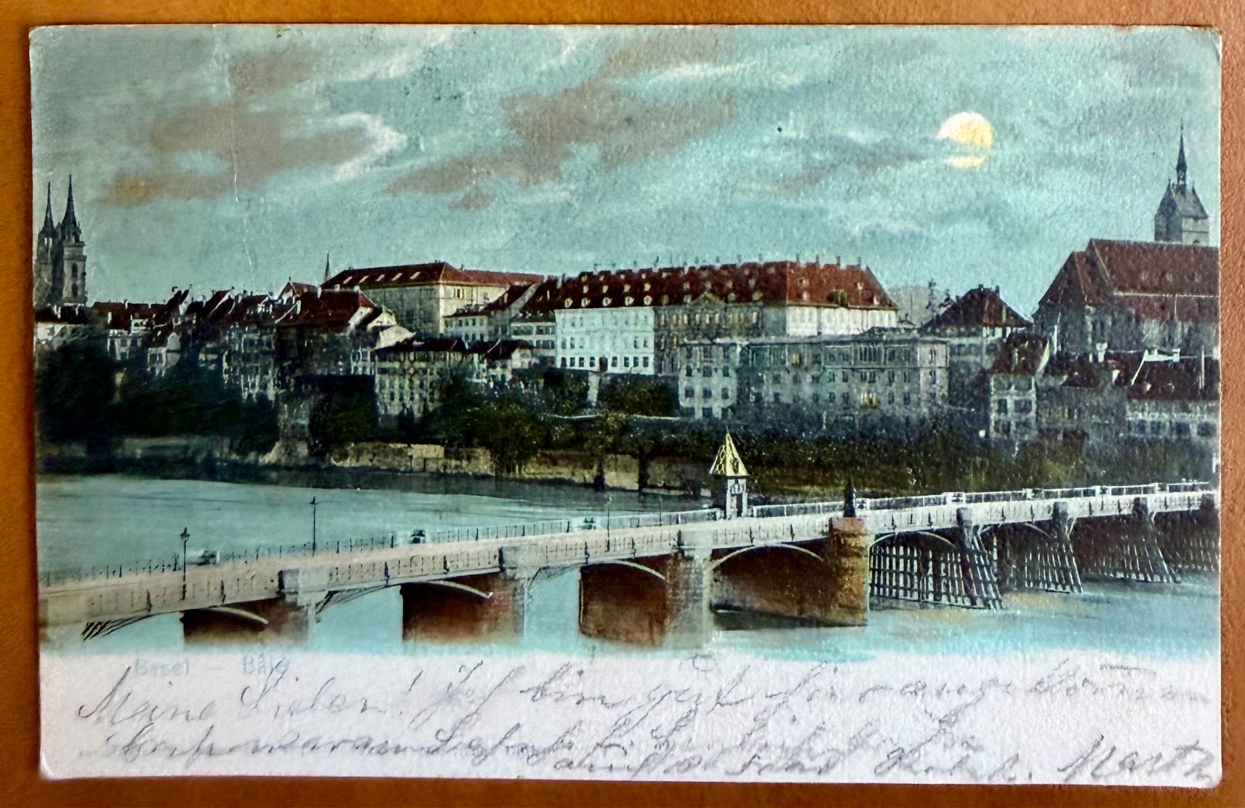 Cartes postales: Basel - La Nuit 1905 – D'occasion à Lutry par Ediego