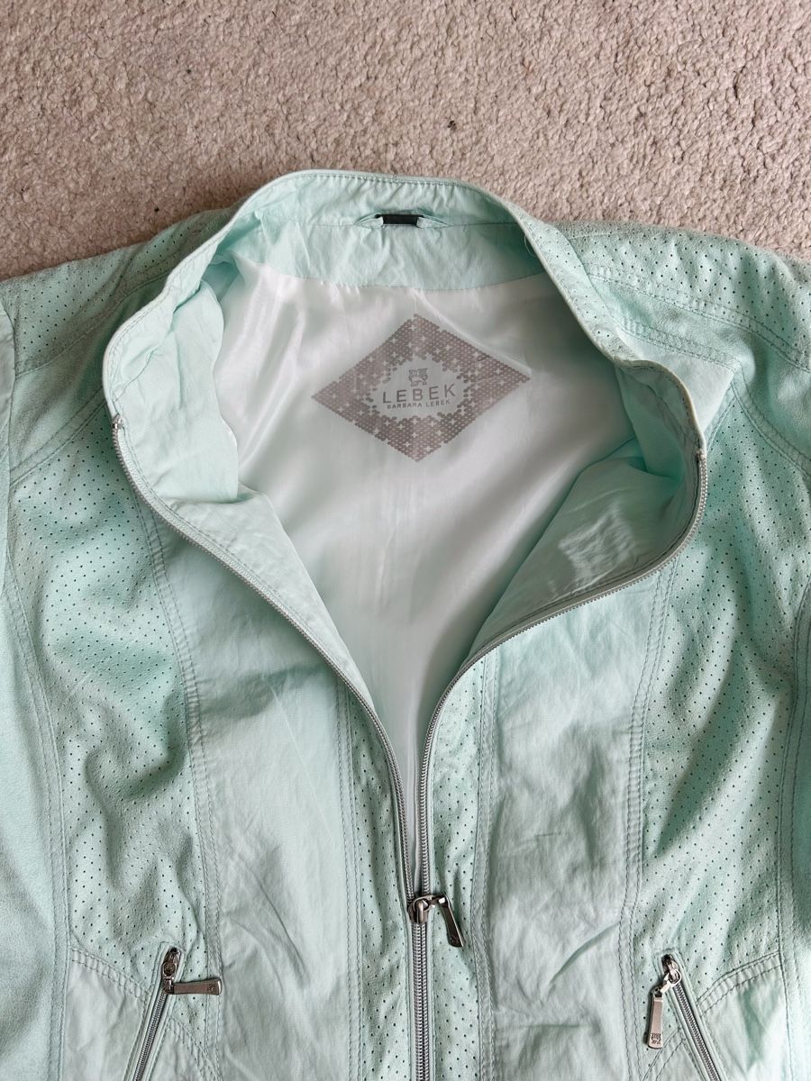 Giacche: Lebek Spring Jacket, Size 42, Mint green - Lightweight! – Usato da Genève venduto da NipponiaNippon 3