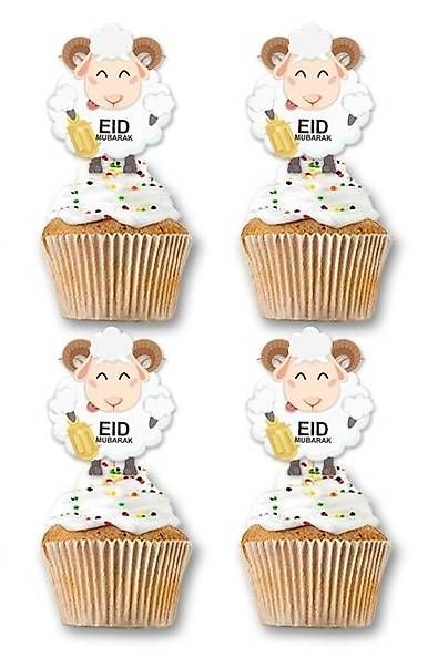 Tutte le decorazioni: Eid ul-Adha Cupcake Topper – Nuovo e nell'imballaggio originale da Grenchen venduto da SweetiesCH