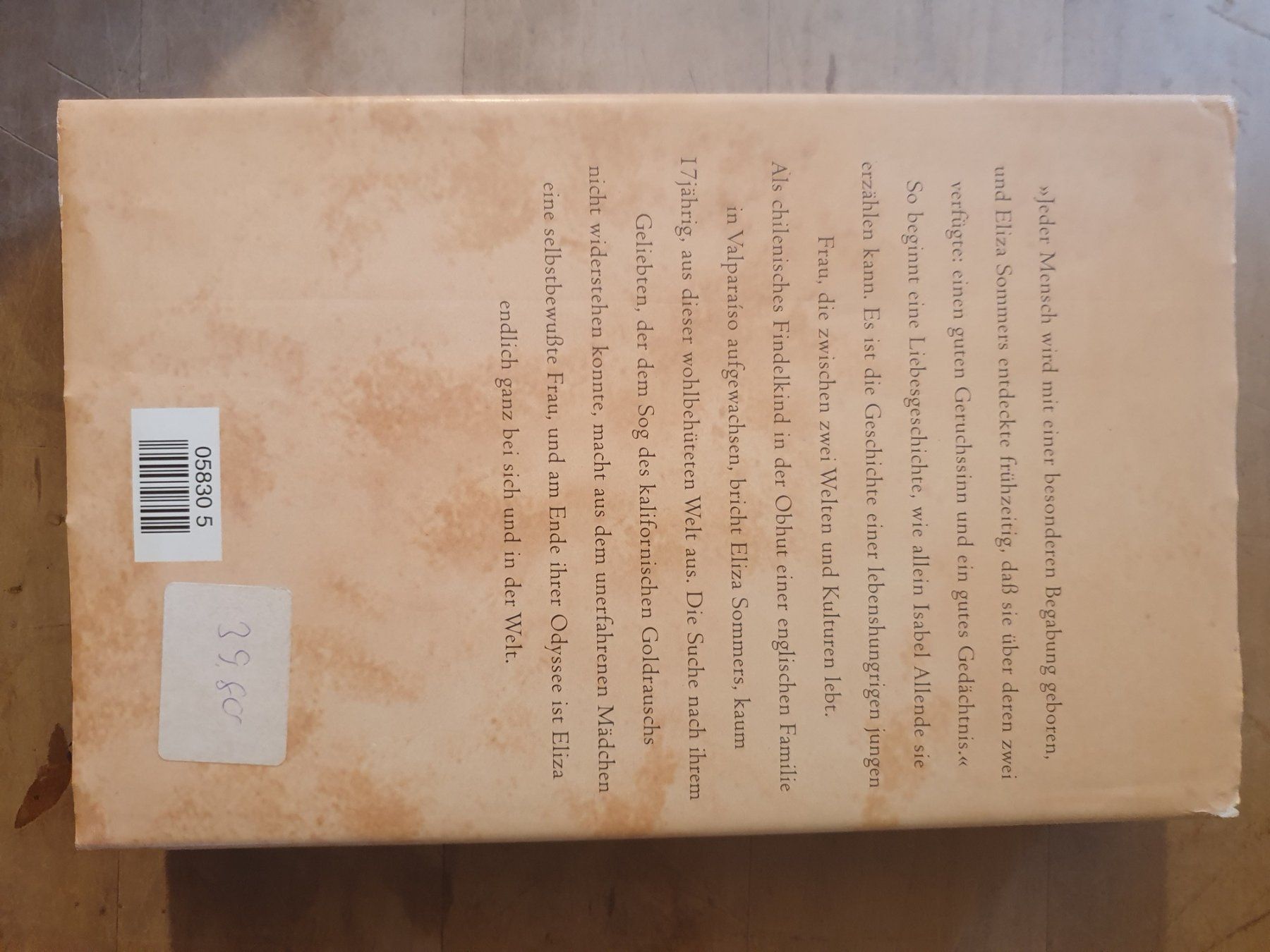 Libri: Fortunas Tochter Isabel Allende – Usato da Zürich venduto da loosebone 4