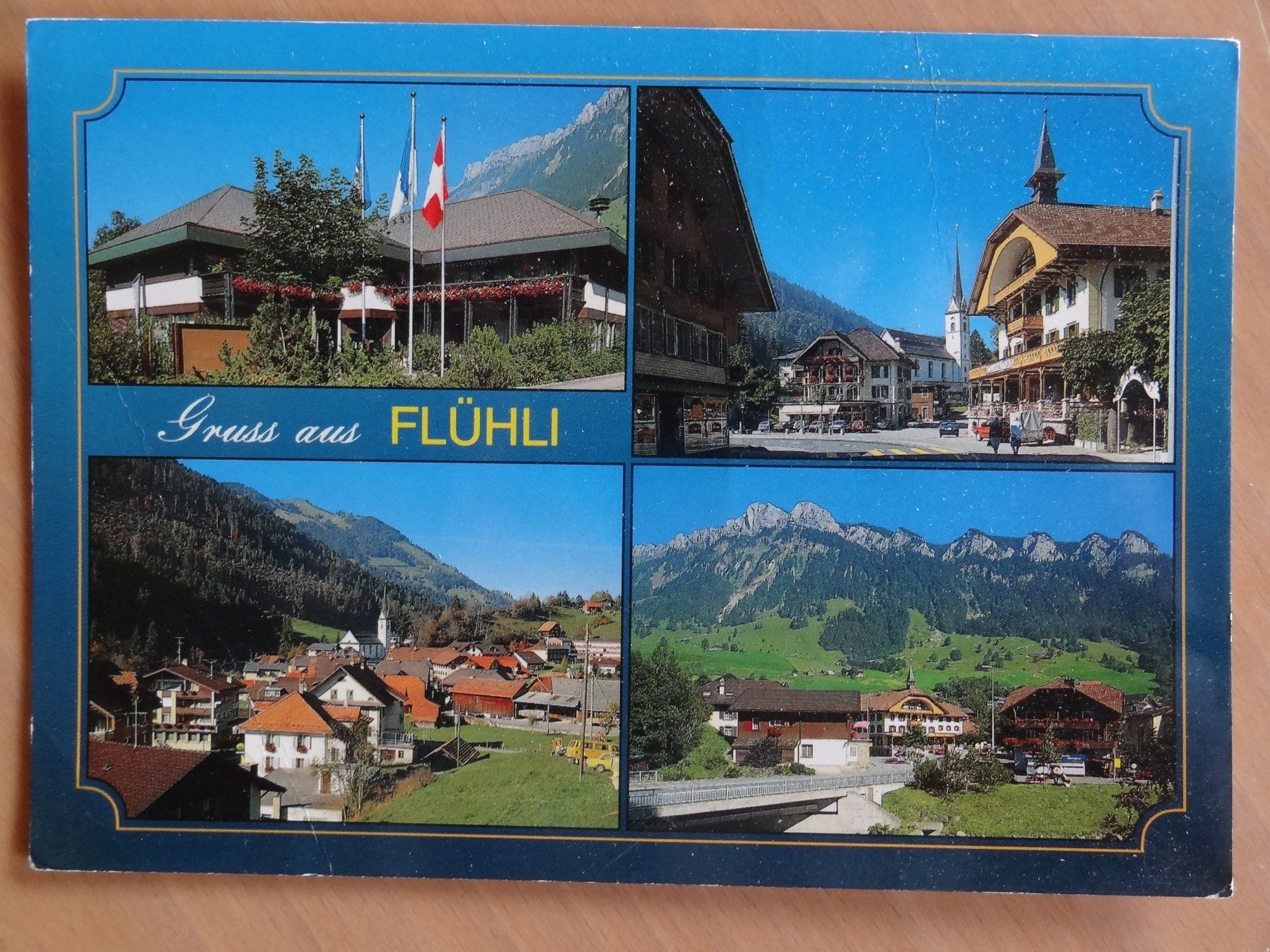Cartoline postali: Flühli - Luzerne - carte militaire – Usato da St Léonard venduto da Riglin