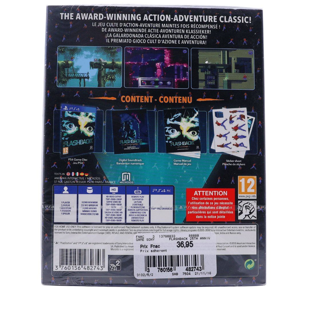 Giochi: Flashback 25th Anniversary Collector's Edition - PS4 - NEW – Nuovo e nell'imballaggio originale da Paudex venduto da dindeboy 1