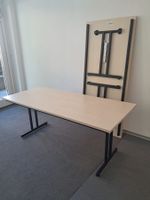 2x Bürotisch klappbar, Konferenztisch, Schreibtisch, Pult