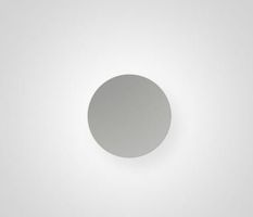 Vibia Puck 5470 Wandleuchte Aluminium Grau