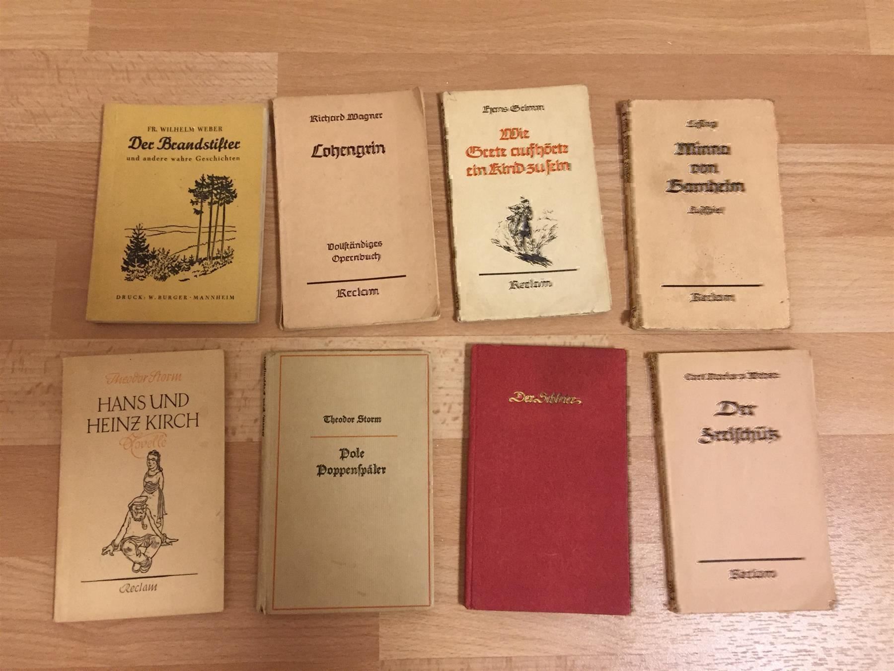 Libri: 8 Taschenbücher 1937-1949 – Usato da Cormagens venduto da Bonsai111