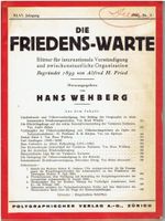 Die Friedens-Warte 1946