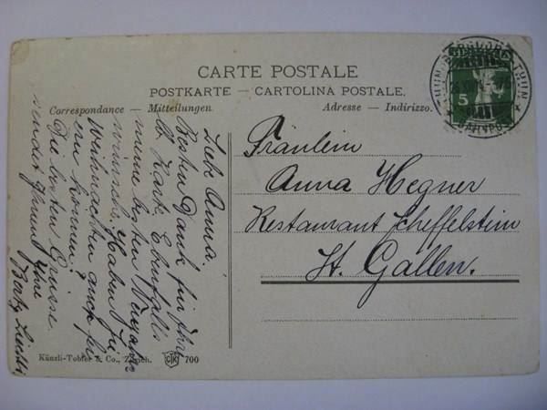 Cartoline postali: AK  Bern - Kornhausbrücke u. Theater – Usato da Gundetswil venduto da Egro01 1