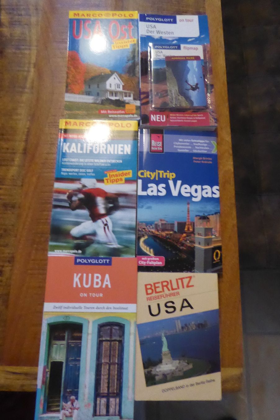 Bücher: 6 USA Reiseführer – Gebraucht aus Sargans von Benziner
