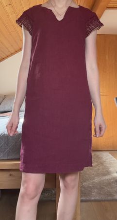 Robe Caroll Paris 100% lin – T.40 (convient plutôt à un S)