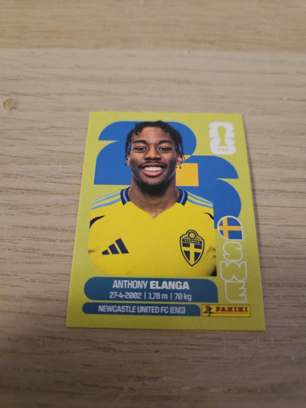 Panini Carte collezionabili: Panini WM 2026 SWE 18 – Nuovo (secondo la descrizione) da Genève venduto da jerdinho1209