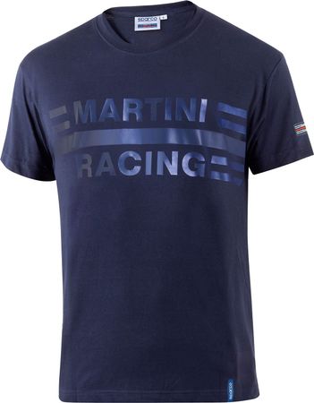 Martini Racing T-Shirt by Sparco, dunkelblau, Gr. XL