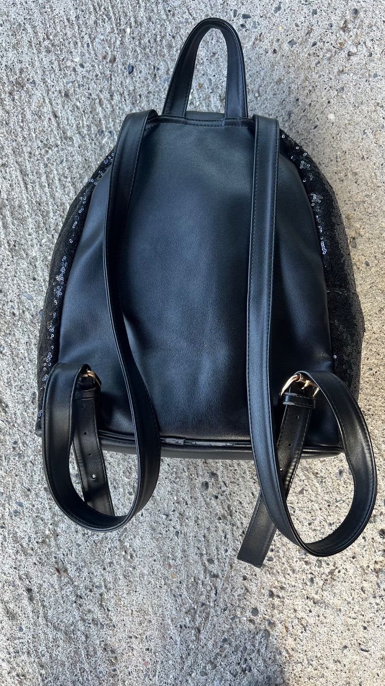 Zaini: Pailletten Rucksack Schwarz – Usato da Schübelbach venduto da Dolly990_2 1