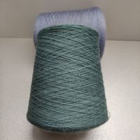 Wolle Lama 68% & 32% Merino, Peruviano 420g petrol