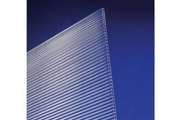 Doppelstegplatte aus Polycarbonat | 150 × 105 cm | 4 mm