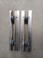 Abrollbock mit Gummirollen