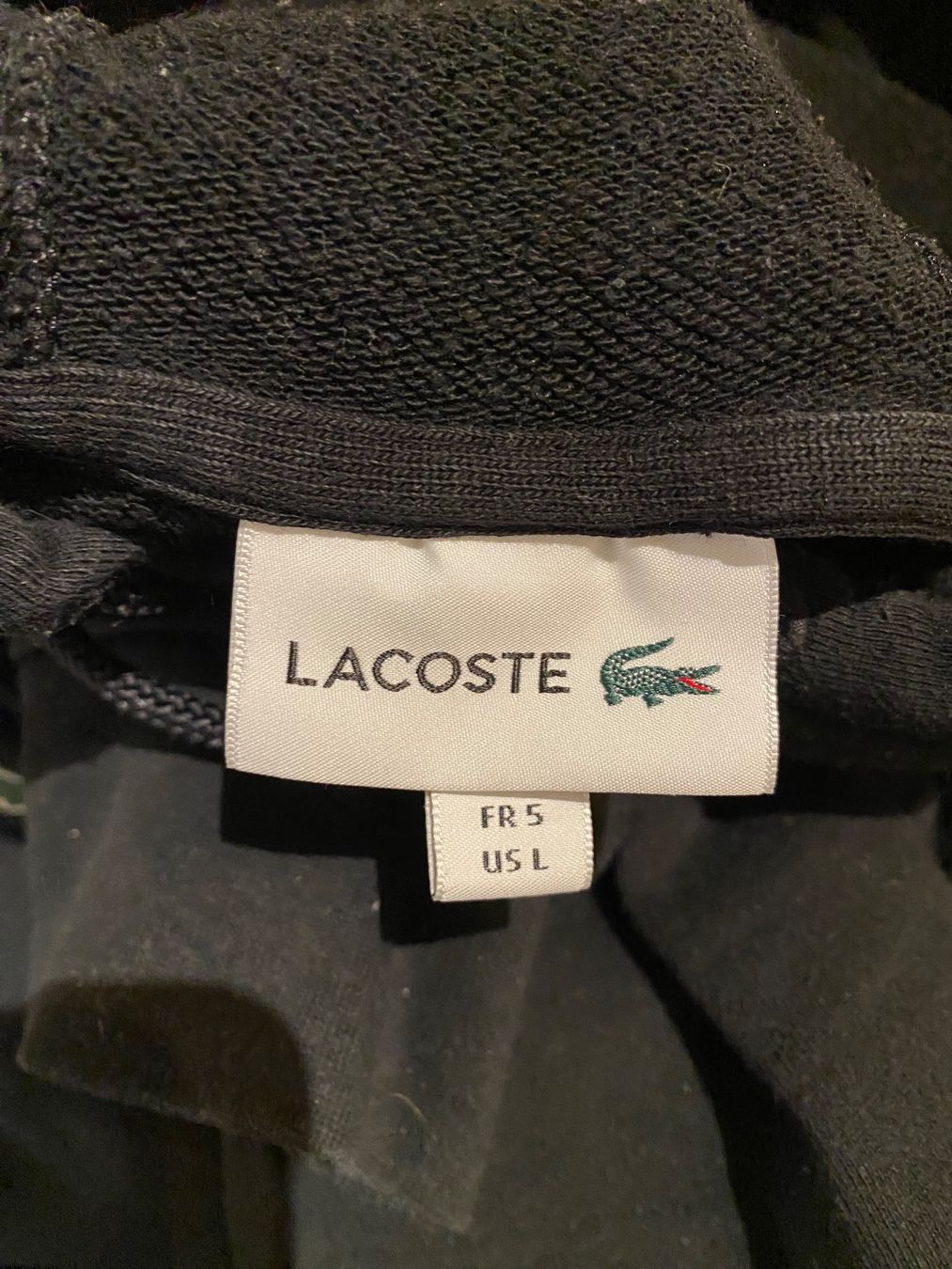 Lacoste Maglioni & Felpe: Lacoste Hoodie, Schwarz – Usato da Bern venduto da mue_yhz5 1