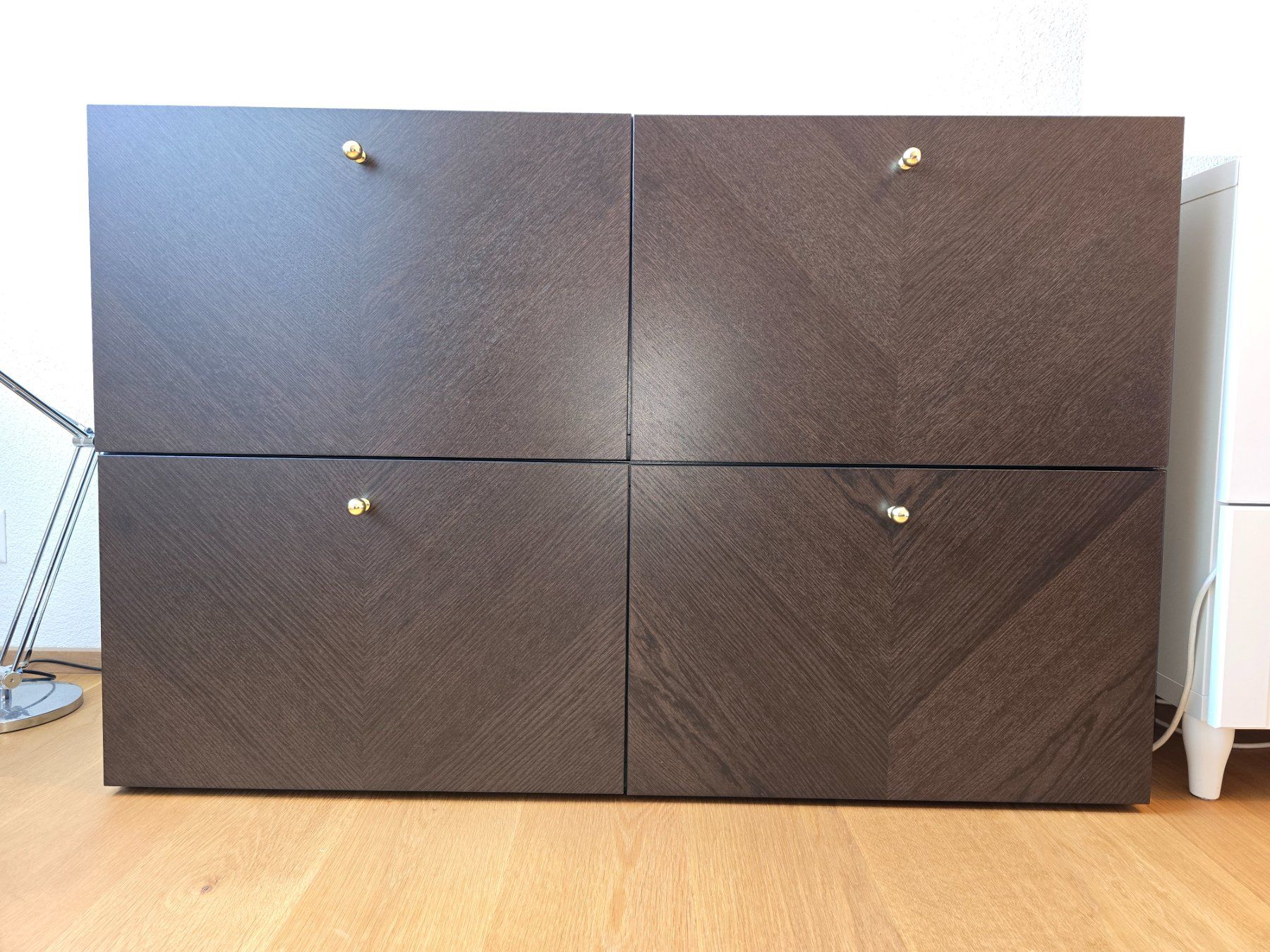 Ikea Cassettiere: Besta Schubladenmöbel - Sideboard - Kommode 2 teilig – Usato da Köniz venduto da chocococo