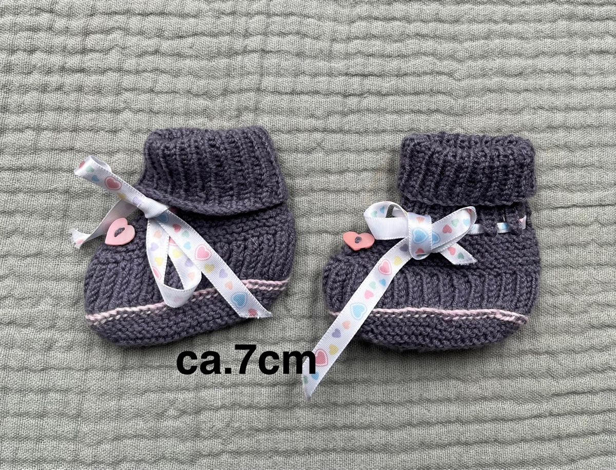 Scarpe per ragazzi: Gr.62/68, Finkli Strick Newborn, ca.7cm – Usato da Gattikon venduto da AnnettFloh 4