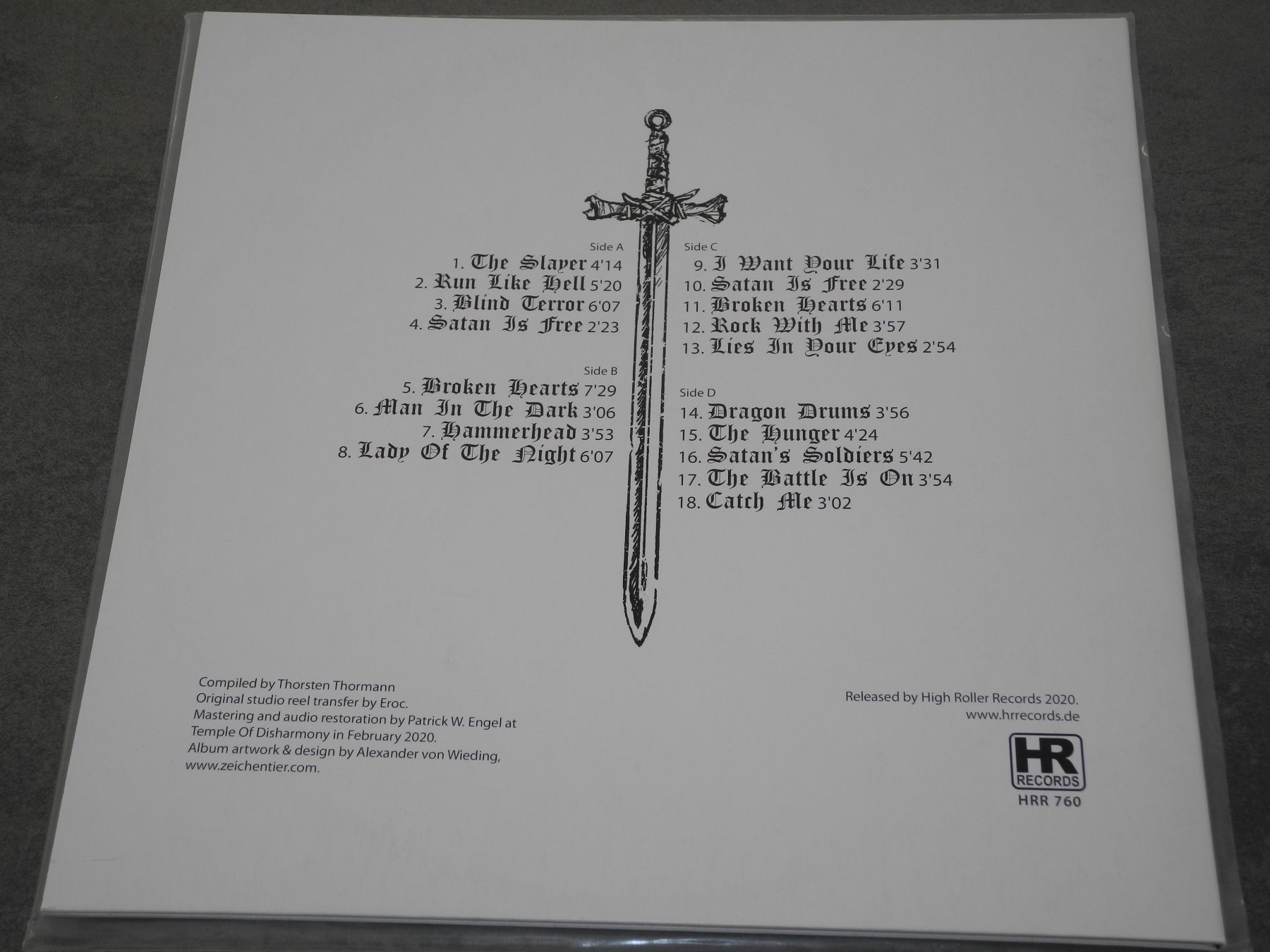 Dischi in vinile: DRAGONSLAYER - DRAGON DRUMS - 2 LPs – Nuovo (secondo la descrizione) da Fahrwangen venduto da Swirl2 3