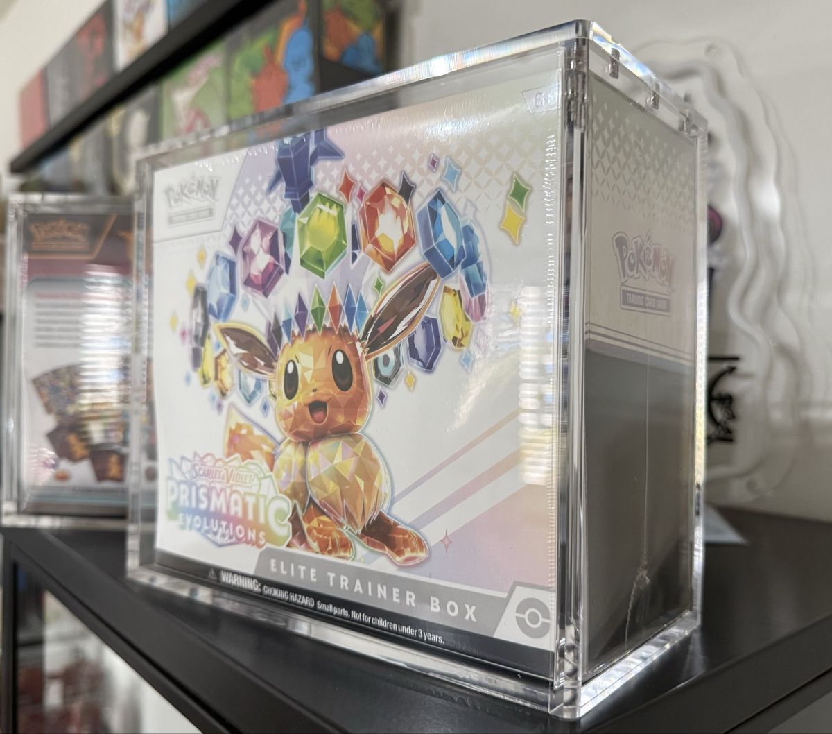 Pokémon Carte collezionabili: Case in acrilico per etb Pokemon - Acrylic case box teca – Nuovo e nell'imballaggio originale da Vacallo venduto da SeriousCollector92 7