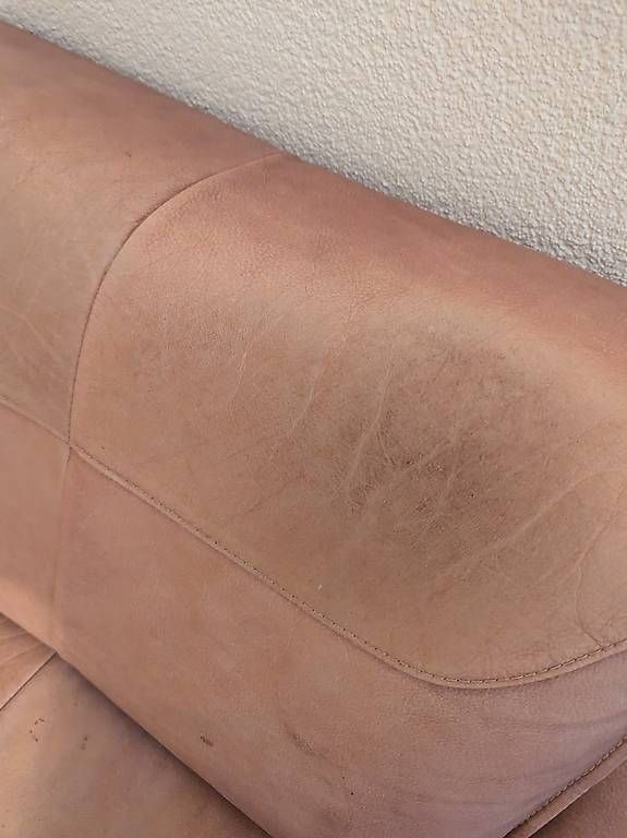 Divani: Echtleder Ecksofa mit Hocker (Braun) bequem & zeitlos – Usato da Sissach venduto da nba_d6kh 2
