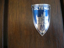 Alte Velo- Steuerkopf Emblem " Oltenia " Rar !