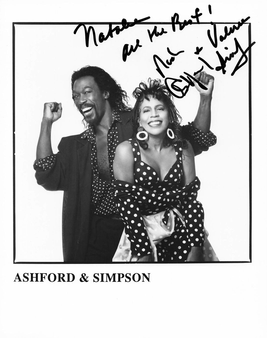Autografi: Original Autogramm von Ashford & Simpson – Usato da Zürich venduto da Numark
