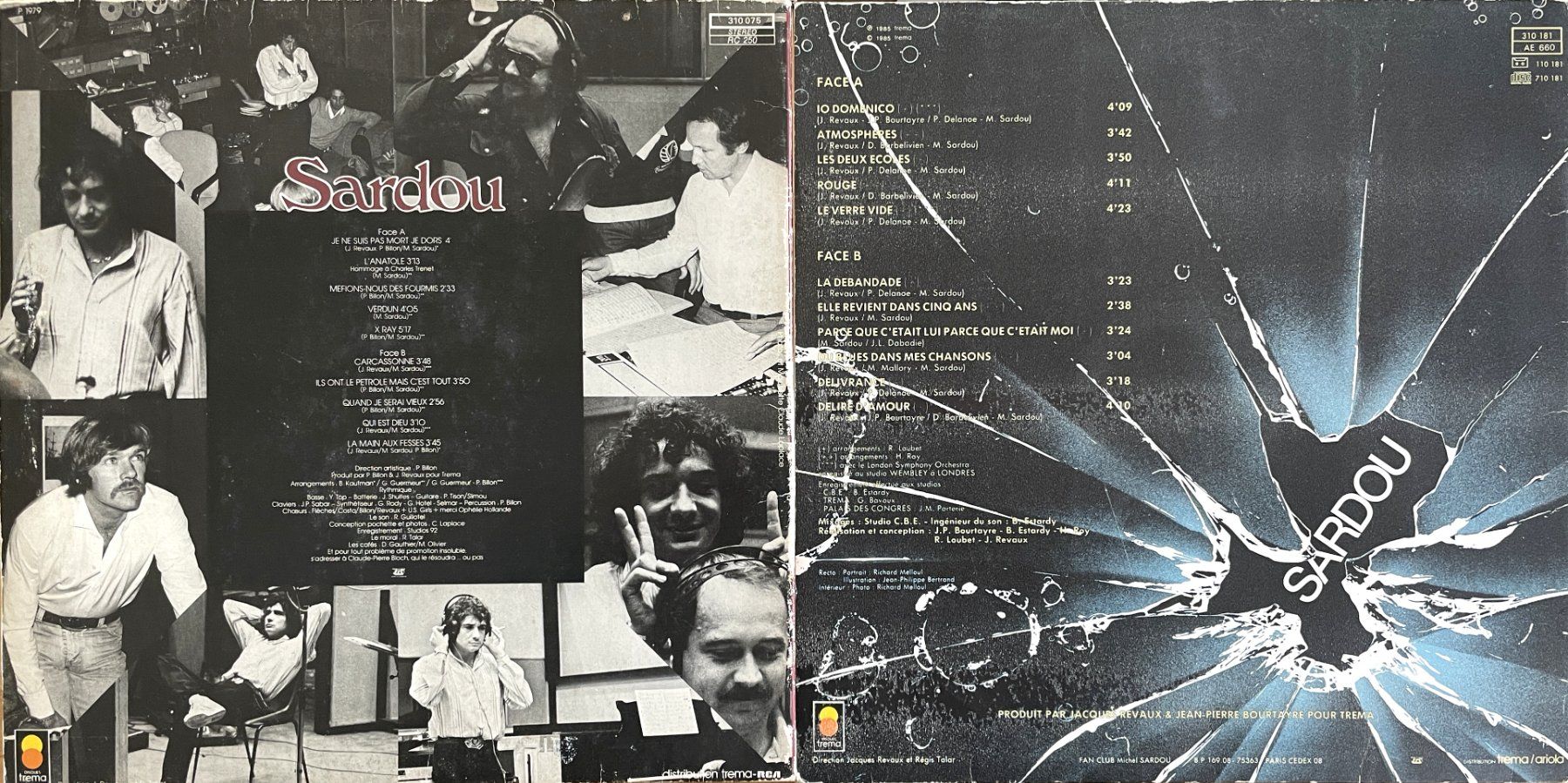 Dischi in vinile: Michel Sardou - 4 LP's – Usato da Savagnier venduto da Ne2065 2