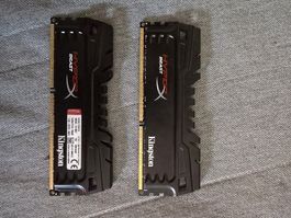 barrette de ram Hyper Beat Kingston 2x 8GB
