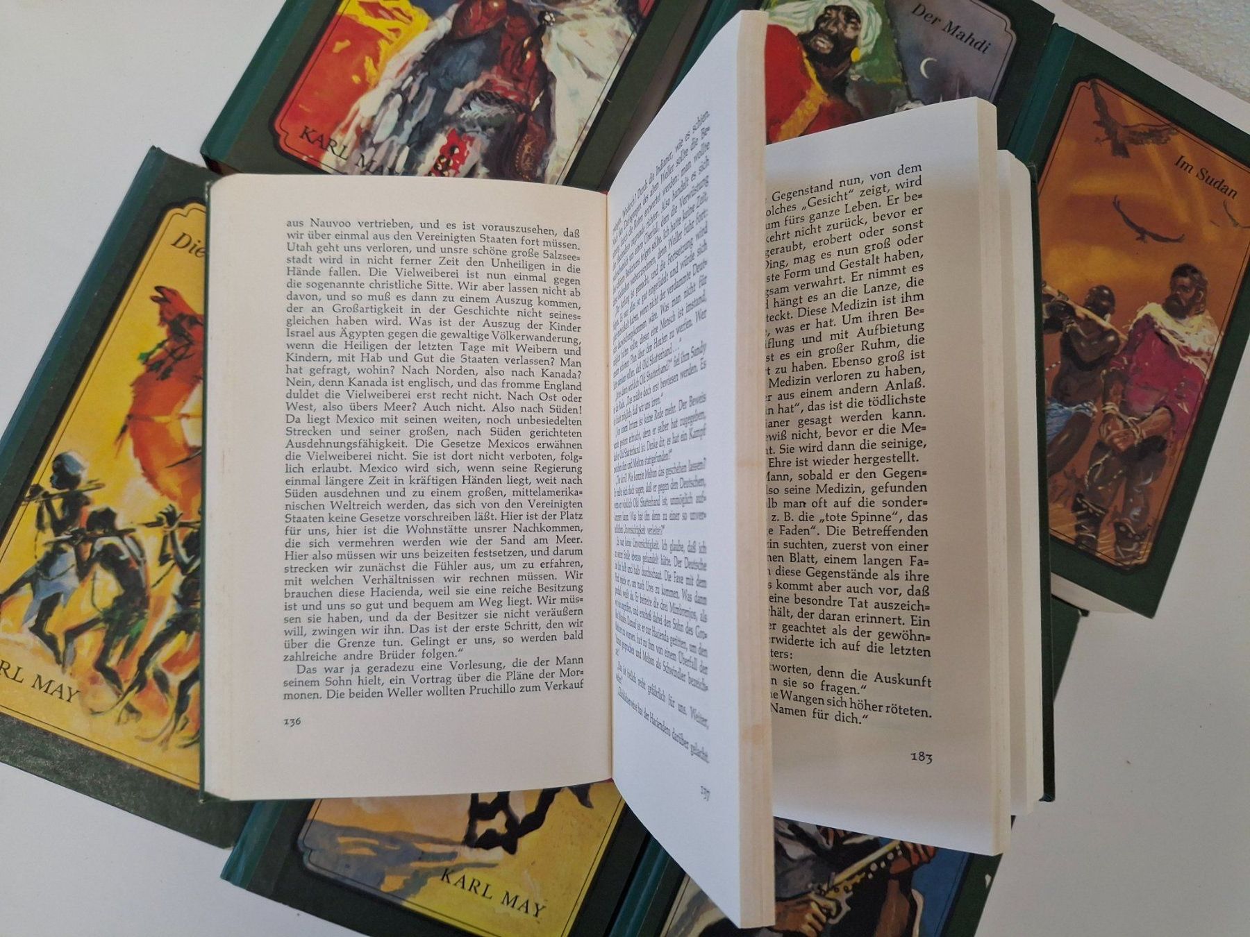 Libri: Karl May Bücher-Sammlung, 7 Bände – Usato da Reichenburg venduto da AK307 2