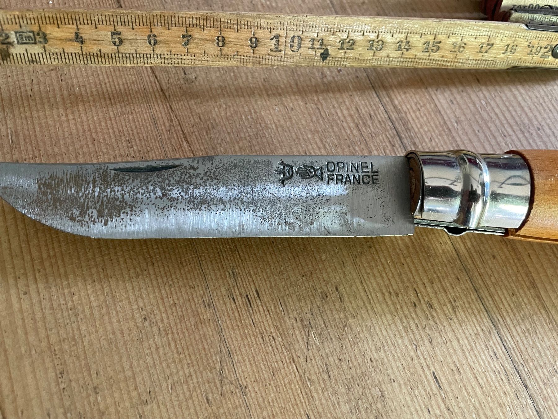 Accessori: Opinel Messer No. 12 Holzgriff gebraucht – Usato da Biel/Bienne venduto da Idefix67 3