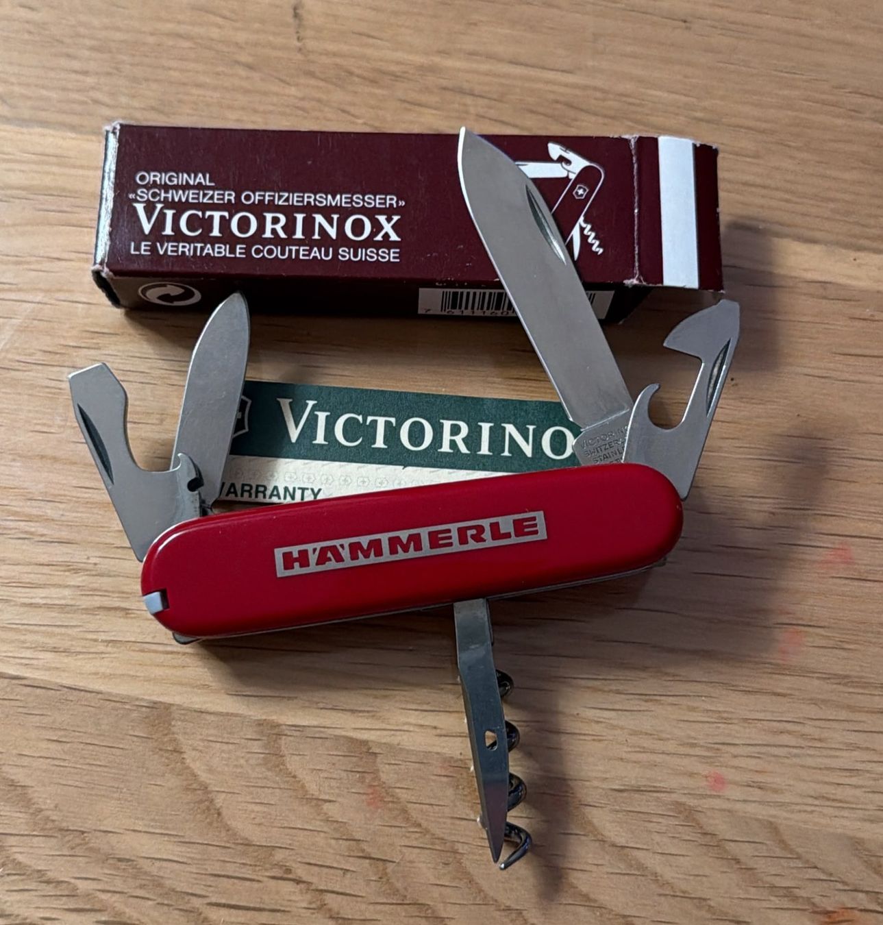 Victorinox Coltelli tascabile: VICTORINOX SACKMESSER HÄMMERLE – Usato da Zürich venduto da Frei-Occasionen