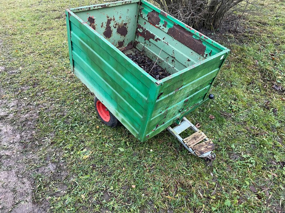 Anhänger für Rasenmähertraktor oder dgl. Kaufen auf Ricardo