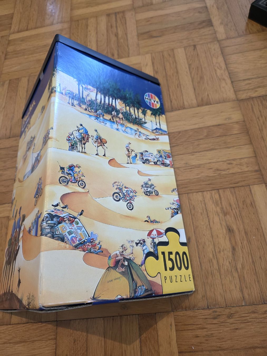 Heye Puzzle: Heye Puzzle Blachon Paris-Dakar, 1500 Teile – Usato da Dorf venduto da Echo_Elements 4