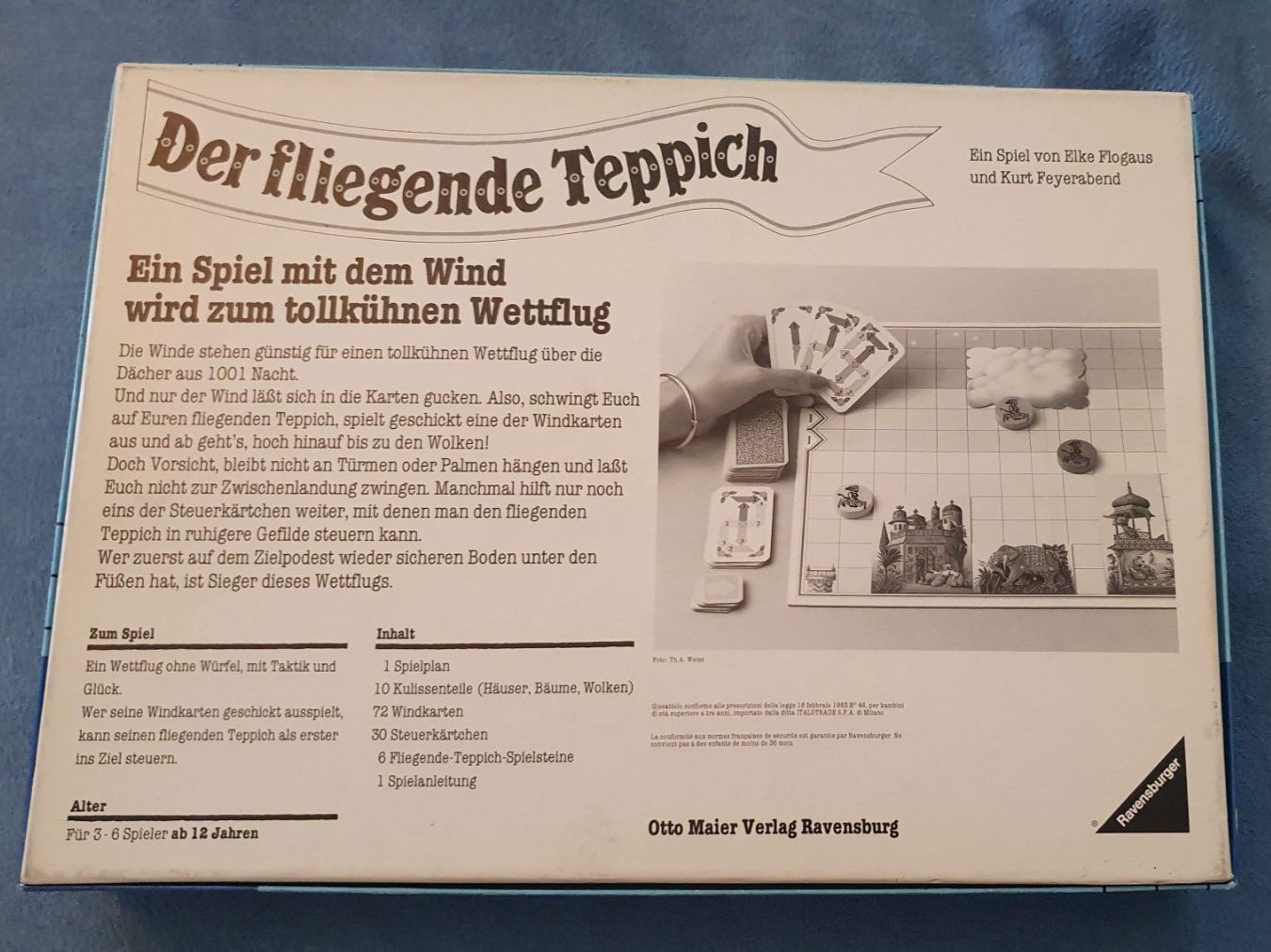 Ravensburger Spiele: Der fliegende Teppich – Gebraucht aus Beromünster von boeggy 1