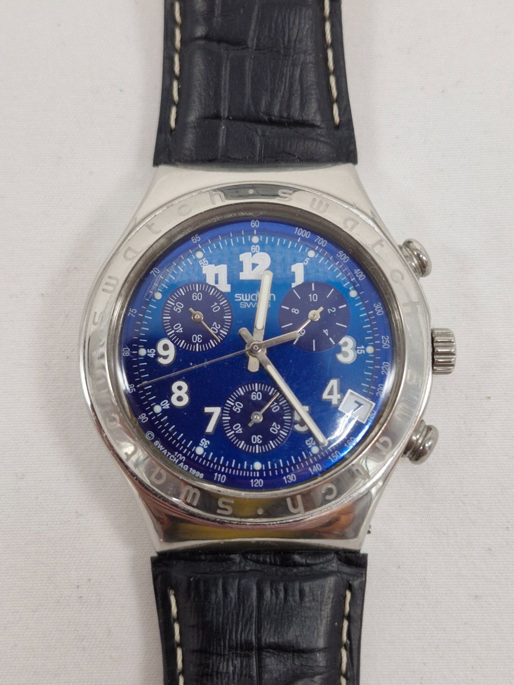 Swatch Orologi: 2 X SWATCH IRONY Chronographe – Usato da Bulle venduto da italicum 2