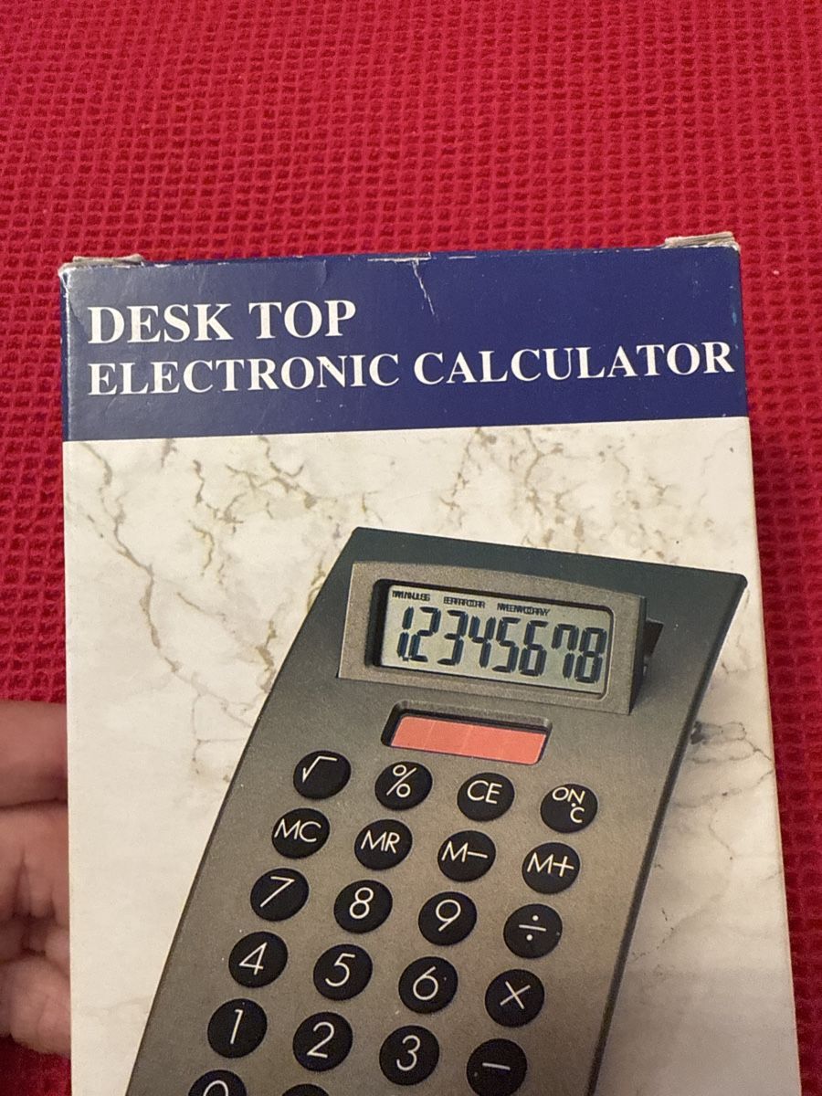Calcolatrici tascabili: NEU***CALCULATOR SOLAR***SUPER GESCHENK*** – Nuovo e nell'imballaggio originale da Zürich venduto da Ceca52 3