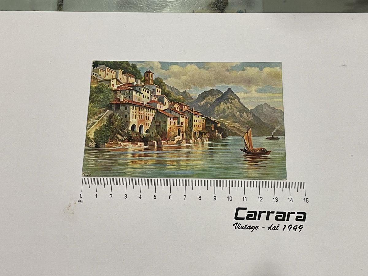 Cartoline postali: Postkarten Ticino Gandria Lugano – Usato da Chiasso venduto da Carrara-Modellismo