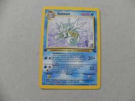 Seemon Pokémon Sammelkarte 1. Edition Ausgabe 1999 - 2000