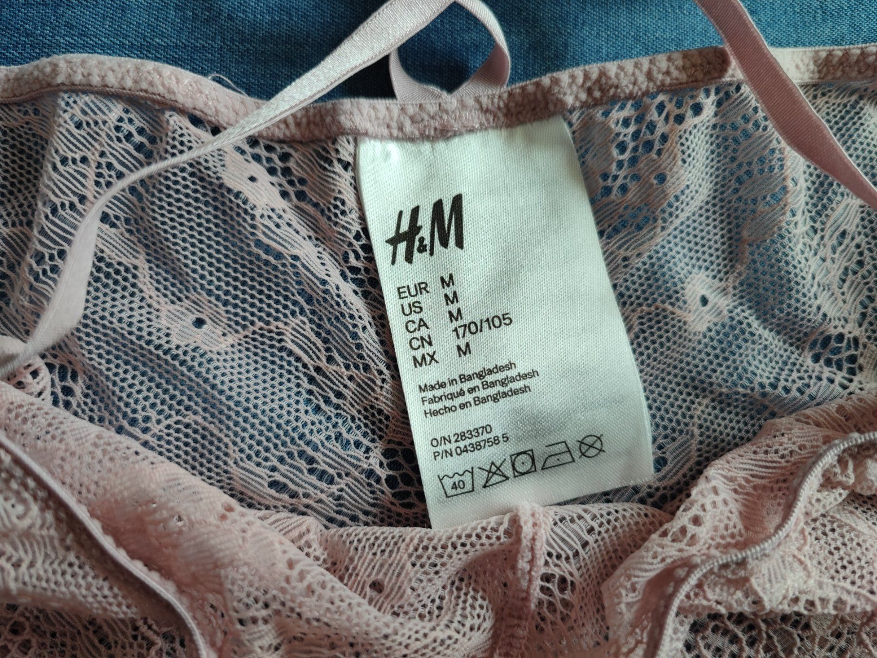 H&M Sonstige Unterwäsche: New H&M Slips light pink lace M – Neu (gemäss Beschreibung) aus Sursee von Re.joy 1